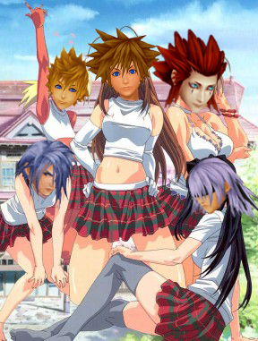 Kingdom Hearts II - Love Hina