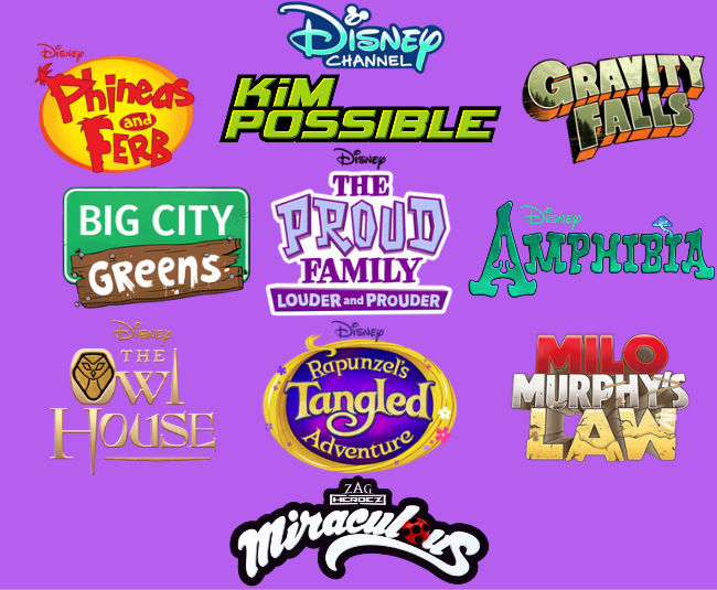 Disney Channel Logo Rounded Disney Channel's Well-Rounded Shows by yalleon on DeviantArt