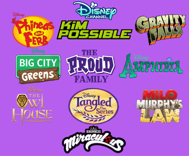 Disney Channel Logo Rounded Disney Channel's Well-Rounded Shows by yalleon on DeviantArt