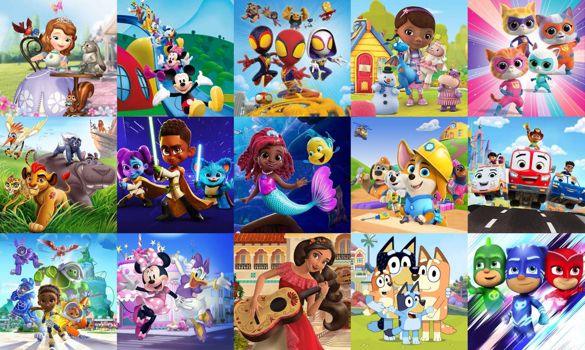 Funstartart Deviantart Program My Disney Jr. Collage by JalynR0128 on DeviantArt