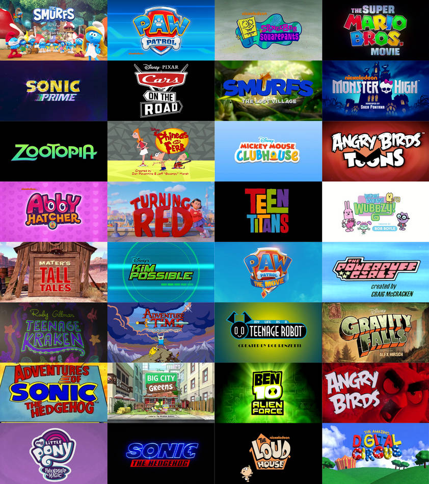 Title Cards Ruff Ruff My Collage Of Title Cards by JalynR0128 on DeviantArt