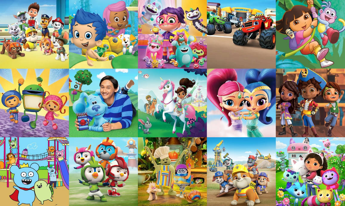 My Nick Jr. Collage by JalynR0128 on DeviantArt