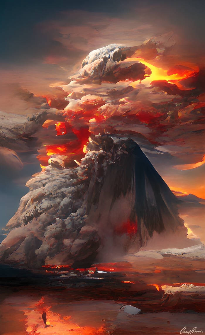 Volcano Deviantart Volcano by DivineLeaders on DeviantArt