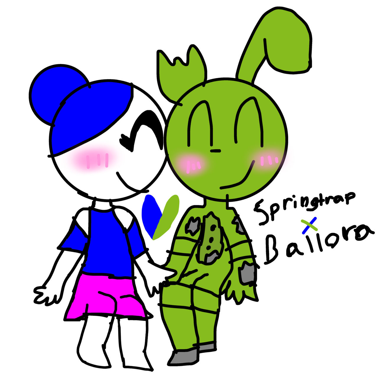Springtrap x Ballora pls read description by ONLYFIREGAMING on DeviantArt