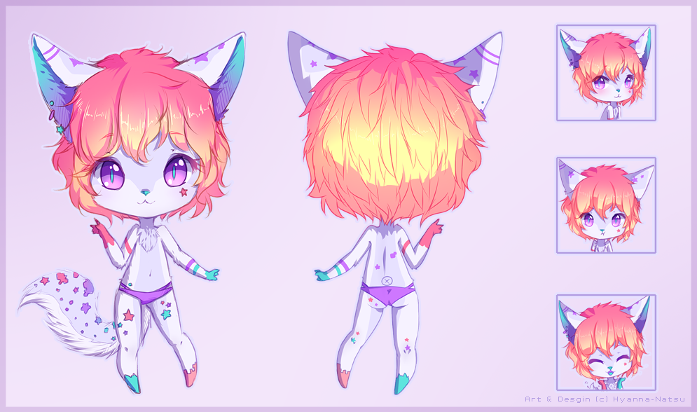 .: Fennec Fox Reference Sheet :.