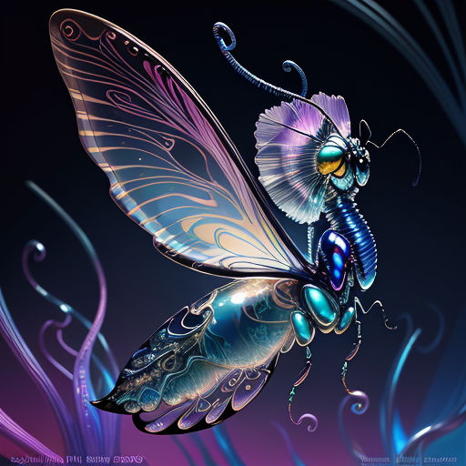 Iridescent-flying-insect-scales-wings-blues-textur by TheSpoonieverse ...