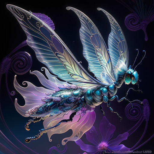 Iridescent-flying-insect-scales-wings-blues-textur by TheSpoonieverse ...
