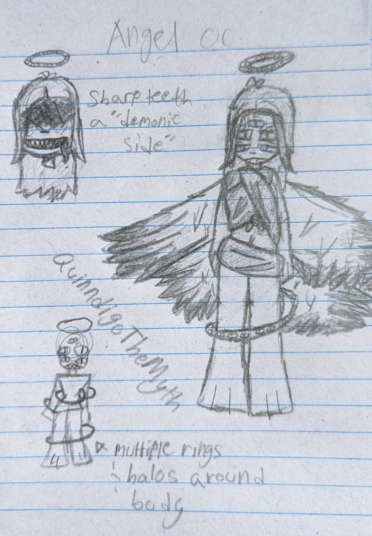 Angel oc by QuinndigoTheMyth on DeviantArt