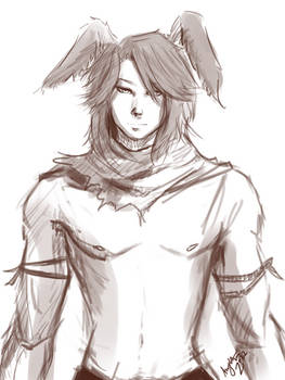 FFXIV bun sketch