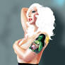 Pin-Up Girl Flossie crop