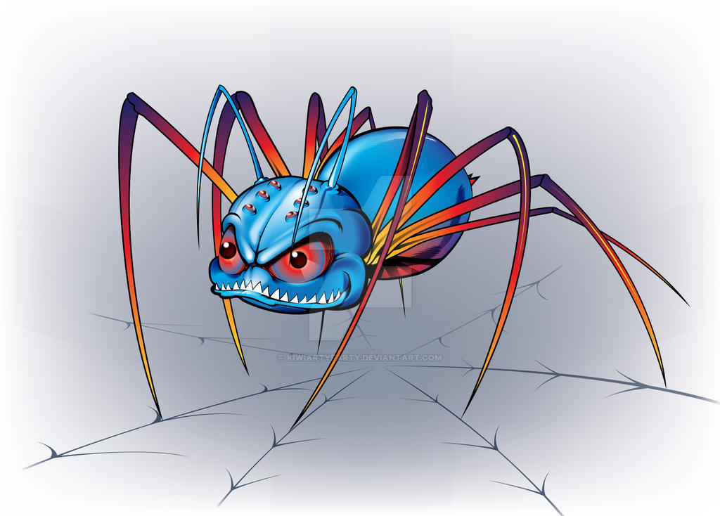 Spider Insect Deviantart Spider by KiwiArtyFarty on DeviantArt