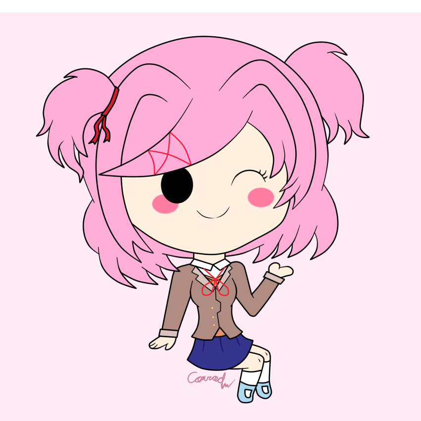 DDLC Chibi Natsuki 2 By BlueberryCamille On DeviantArt ddlc-chibi-natsuki-2-by-blueberrycamille-on-deviantart