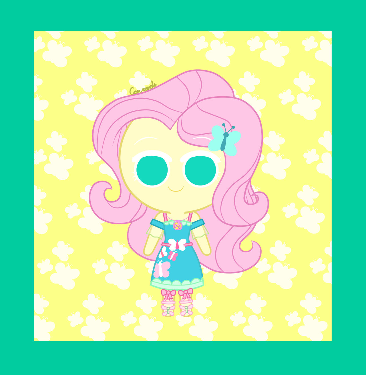 Fluttershy Cookie Run Style By Blueberrycamille On Deviantart