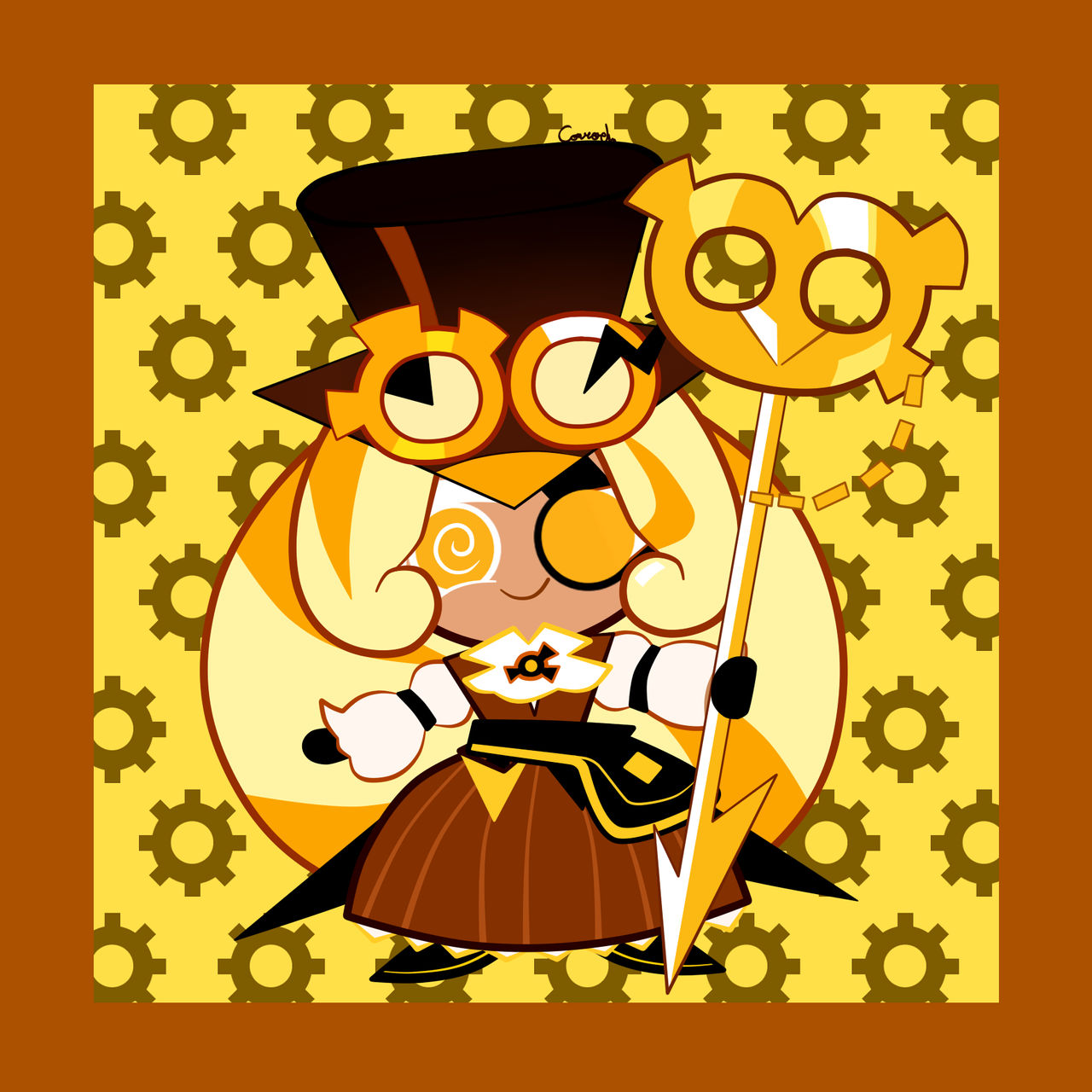 Tomkeeper Timekeeper Cookie In A Dress by BlueberryCamille on DeviantArt