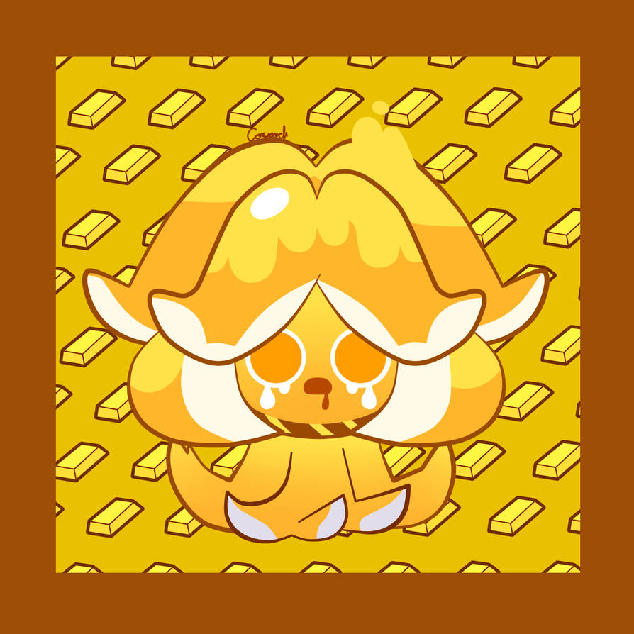 Squid Ink Cookie (Gold Edition) by BlueberryCamille on DeviantArt