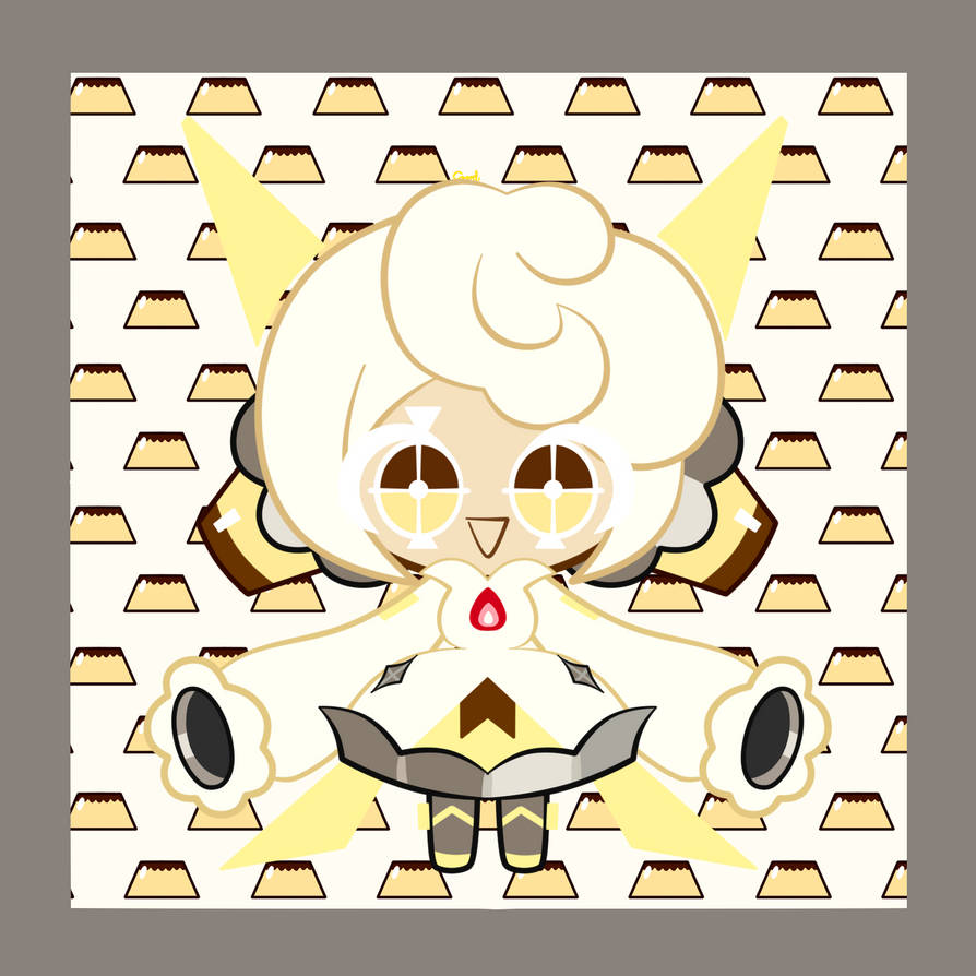 Pudding a la Mode Cookie by BlueberryCamille on DeviantArt
