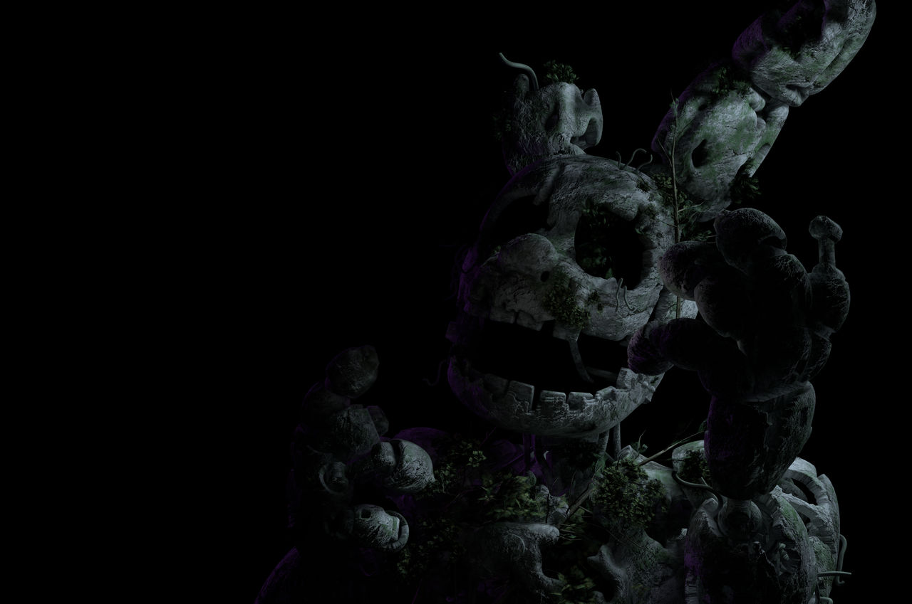 C4D|FNAF Forgotten Springtrap (Purple version) by dek-c4d on DeviantArt