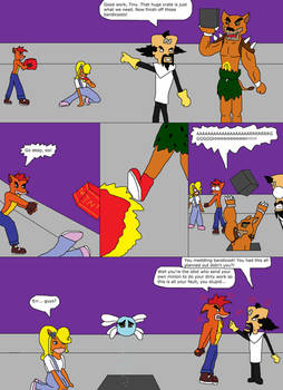 Crash Bash comic