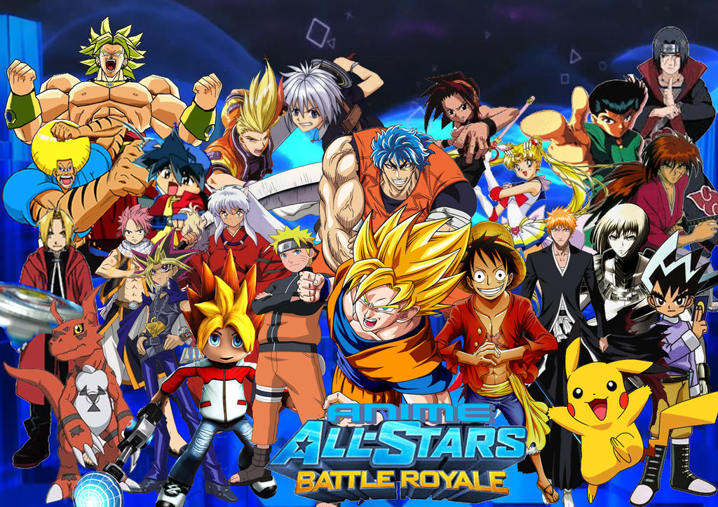 Anime All Star Battle Royale by SuperSaiyanCrash on DeviantArt