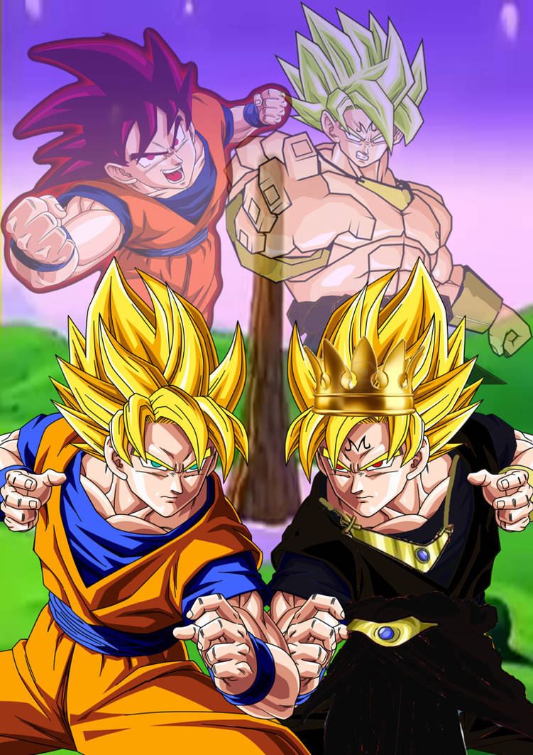 InAnime Final Battle Goku vs Majin Kakarot by InAnime Final Battle Goku vs Majin Kakarot by