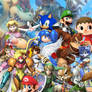 Super Smash Bros Wii U 3DS cover