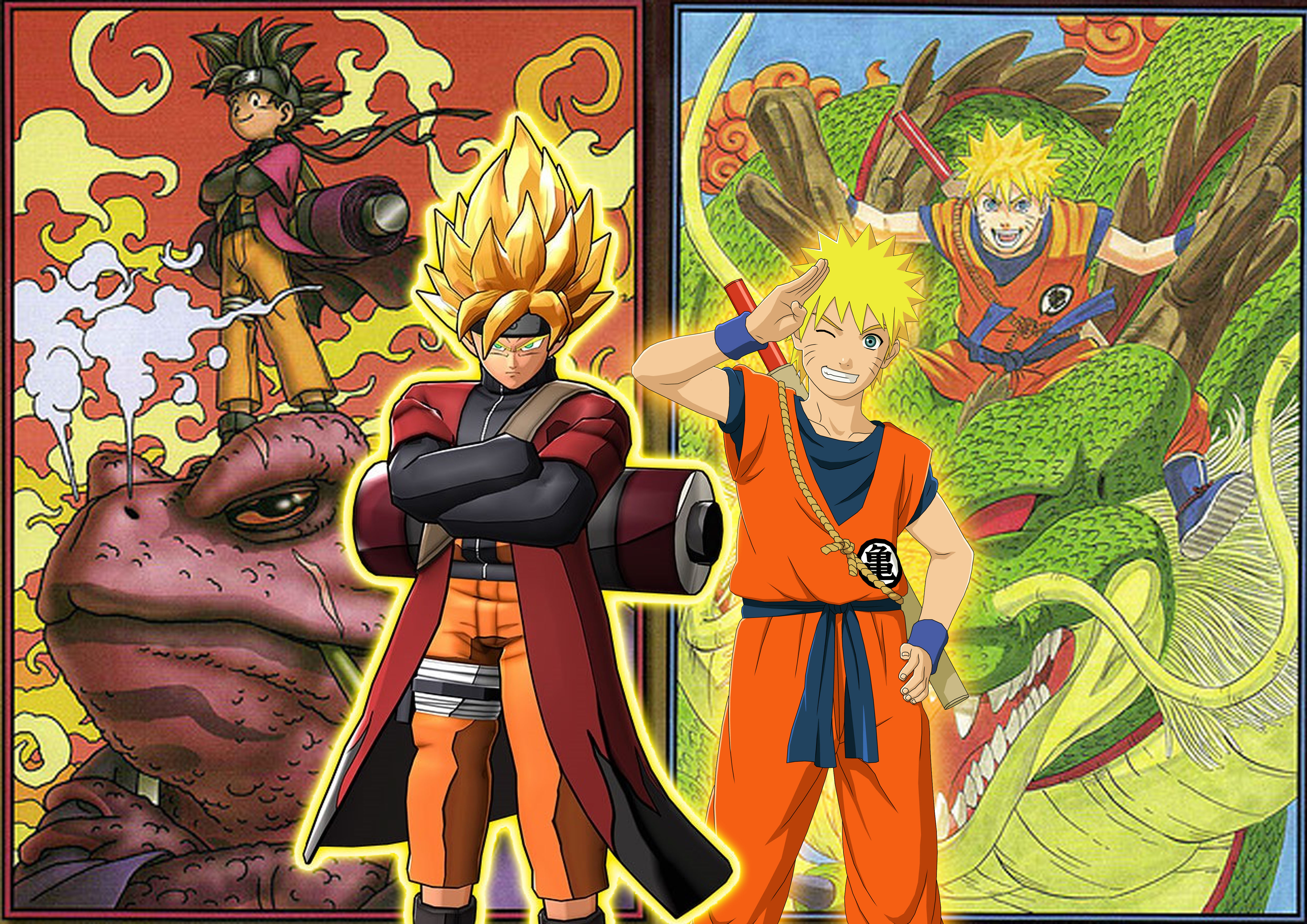 Dragon Ball Z X Naruto Shippuden DLC by SuperSaiyanCrash on DeviantArt