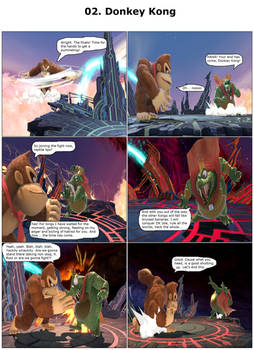 SSBU Fight your Rival 02. Donkey Kong