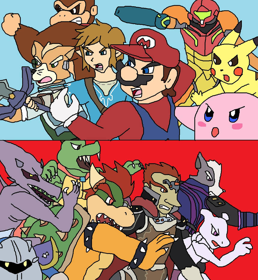 X mas gift 43 Clash of rivals by SuperSaiyanCrash on DeviantArt