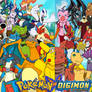 Pokemon x Digimon cover