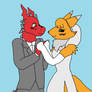 X mas gift 21 Marriage of the dino and vixen