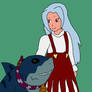 X mas gift 76 A girl and her shark