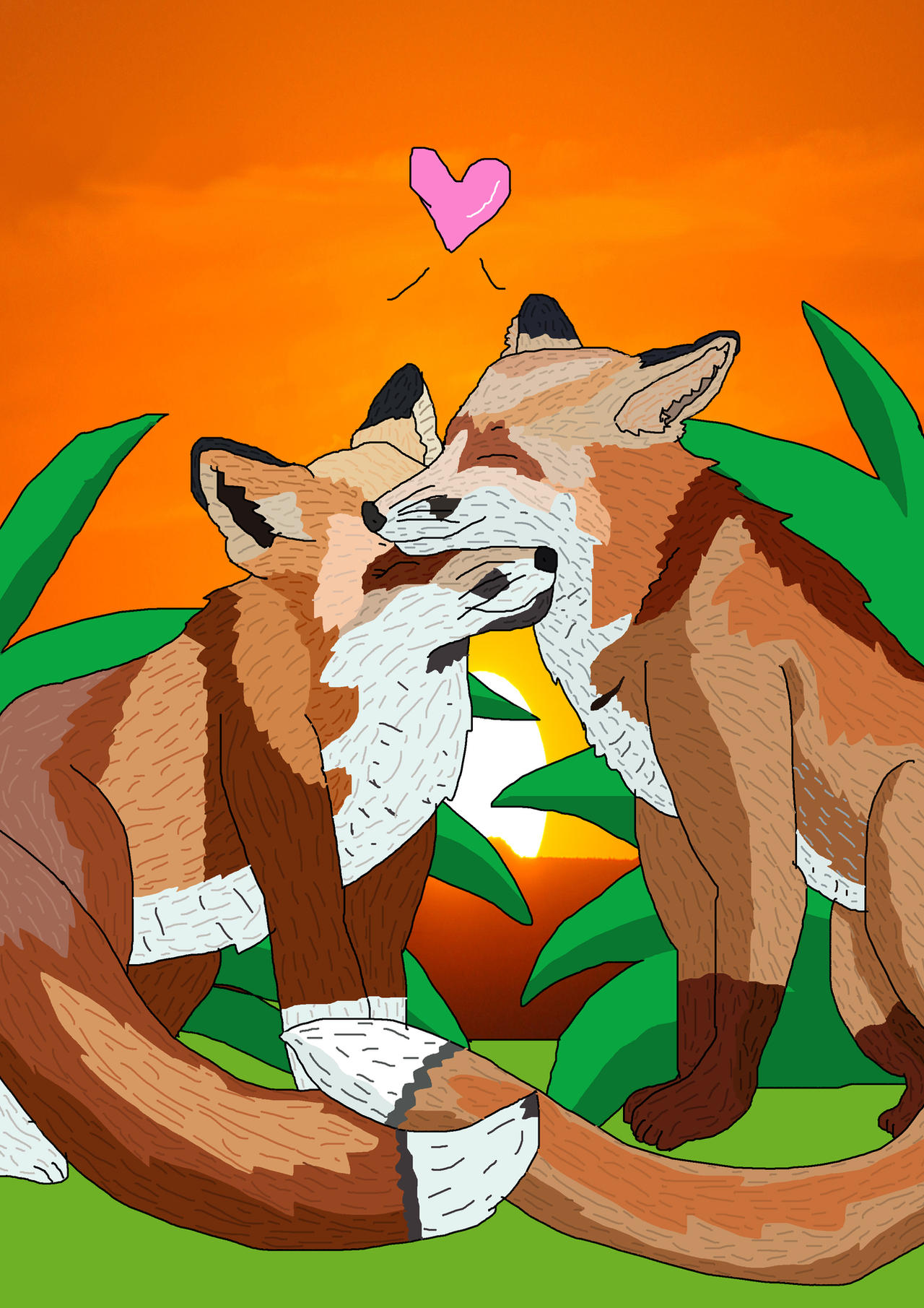 Tribute to SaveaFox Happy loving foxes