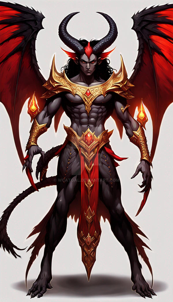 Scrap Demon Deviantart Demon by Wcatgal on DeviantArt