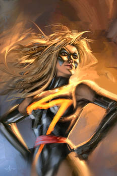 Ms. Marvel Sketch