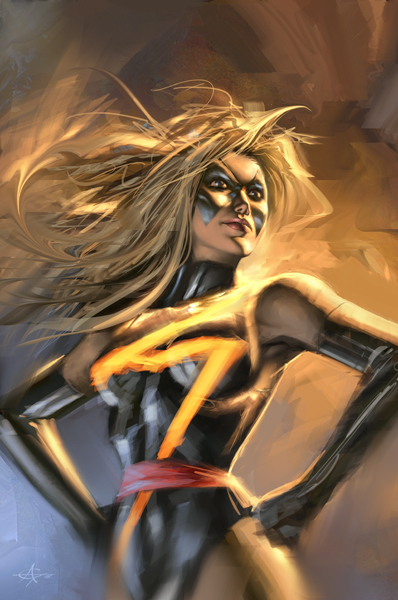 Ms. Marvel Sketch