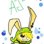 Ben Drowned AJ rabbit