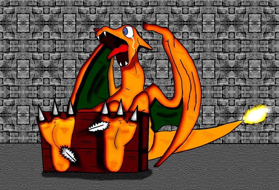 Charizard Gets The Tickles