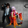 Guilty Crown Cosplay:  Inori And Shu