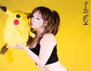 Erika A.K.A The Gamer Girl and Pikachu