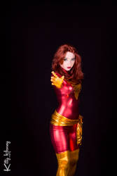 Dark Phoenix cosplay 01 by Kitty-Honey