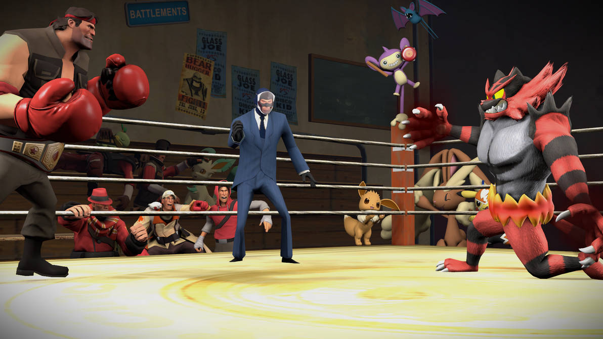 Heavy Vs Incineroar by R0b0FiSh on DeviantArt