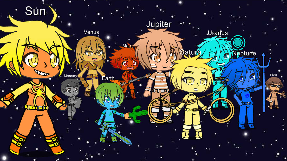 Solar System by AlexCoolAwesomeness on DeviantArt