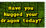 Hug Your Dragon stamp