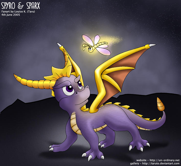 Spyro And Sparx By Taruto On Deviantart. spyro and sparx by taruto on devia...