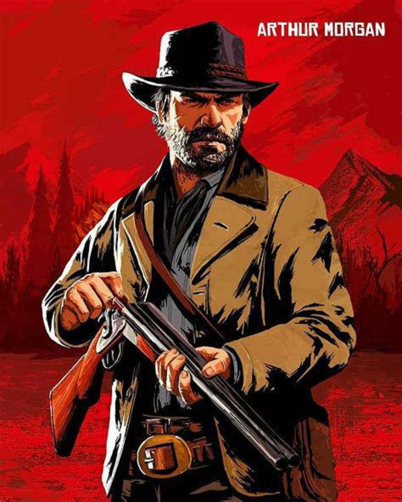 Arthur Morgan (Red Dead Redemption II) by ENZO-CLOUGH on DeviantArt