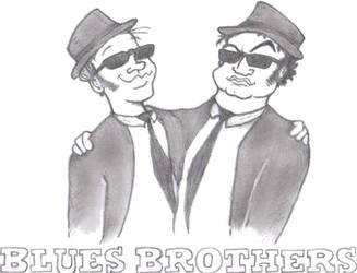 Blues Bros Sketch by TallToonist