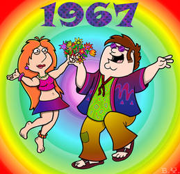 Lois and Peter in 1967 by TallToonist