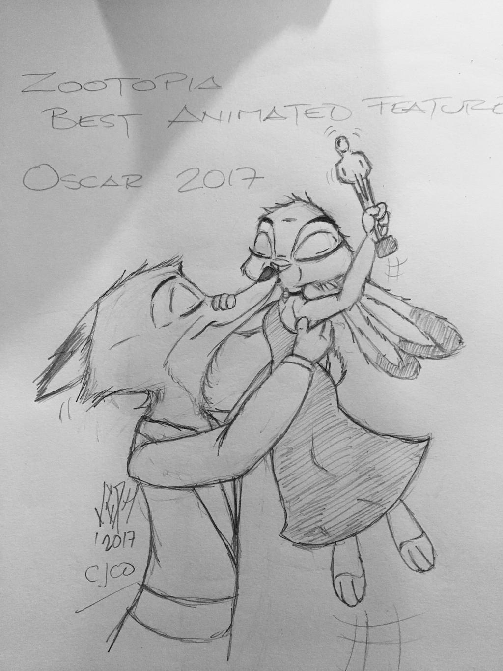 Homage to Zootopia 's Oscar award by CJCO on DeviantArt