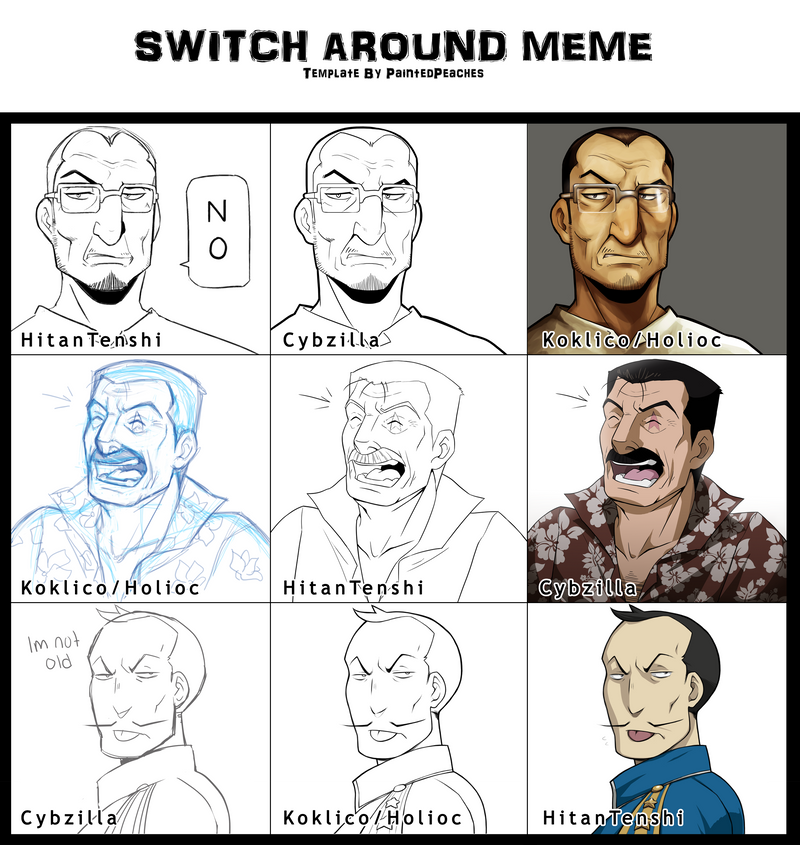 Switch Around Meme by thaliangel on DeviantArt