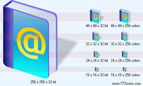 Address book SH6 Icon